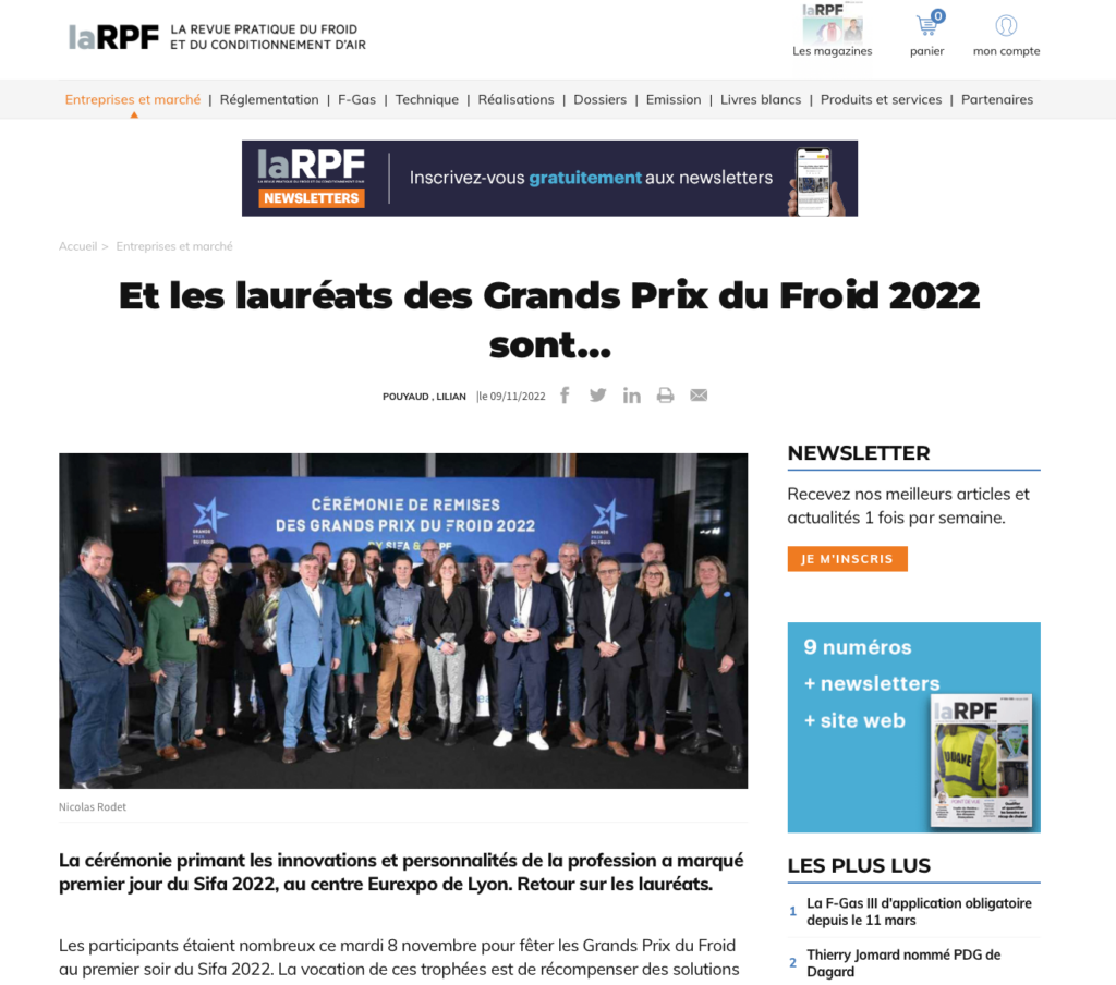 Capture grand prix du froid 2022